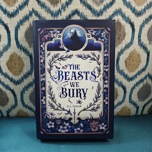 The Beasts We Bury OwlCrate Exclusive 1st Edition Signed DL Taylor 9781250394781
